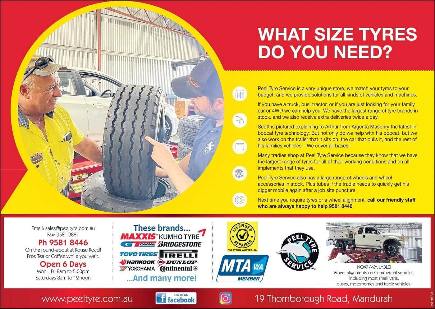 News Peel Tyre Service